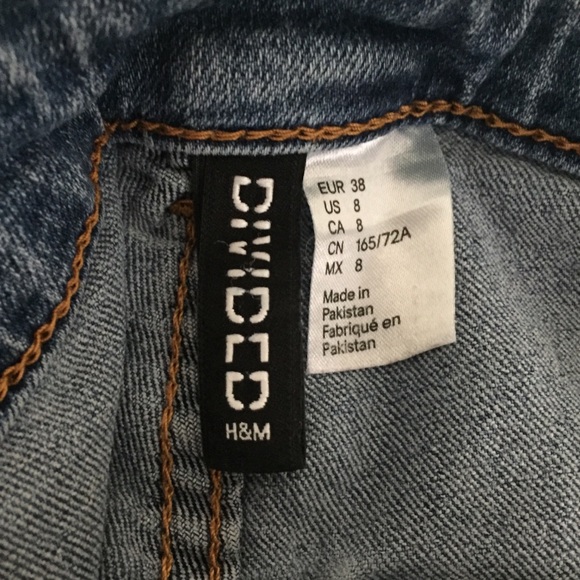 High waisted H&M jean shorts bundle - Picture 7 of 8